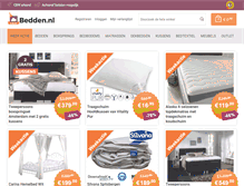 Tablet Screenshot of bedden.nl